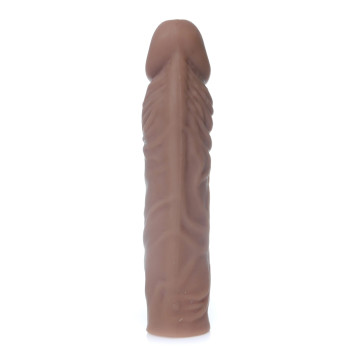 Насадка презерватив подовжує Boss Series - Perfect Sleeve Mulatto (extends 4 cm), BS6700082