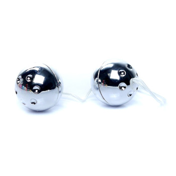 Вагінальні кульки Duo balls Silver, BS6700023