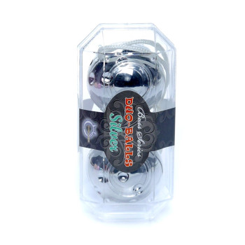 Вагінальні кульки Duo balls Silver, BS6700023