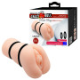 Мастурбатор-вагина Crazy Bull - LEONA Pocket Pussy vagina, BM-009225NH