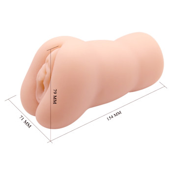 Мастурбатор-вагина Crazy Bull - LEONA Pocket Pussy vagina, BM-009225NH