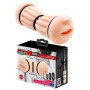 Мастурбатор с двумя входами Crazy Bull - NANCY Pocket Pussyм DOUBLE MASTURBATOR, BM-009224H