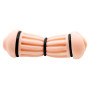 Мастурбатор с двумя входами Crazy Bull - NANCY Pocket Pussyм DOUBLE MASTURBATOR, BM-009224H