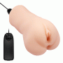 Мастурбатор с вибрацией CRAZY BULL - Realistic Pocket Pussy, BM-009227Z