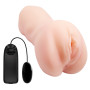 Мастурбатор с вибрацией CRAZY BULL - Realistic Pocket Pussy, BM-009228Z