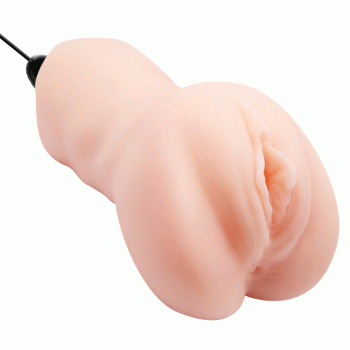 Мастурбатор с вибрацией CRAZY BULL - Realistic Pocket Pussy, BM-009228Z