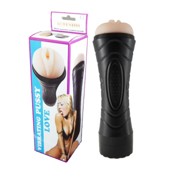 Вагіна - мастурбатор Boss Series: Vibrating Pussy Love - Latarka, BS2600022