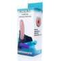 Страпон мужской с вибрацией BOSS - Adrian Hollow Strap-on vibrating, BS4600009