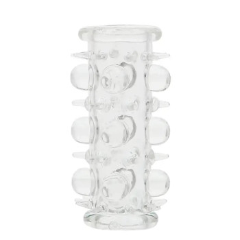Насадка стимулююча BOSS Stretchy Sleeve Clear, BS6700014