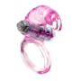 Эрекционное вибро кольцо BOSS Rabbit Vibro Cock Ring Pink, BS6700047