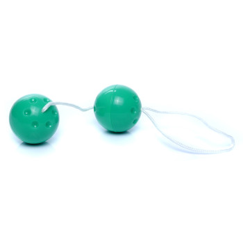 Вагінальні кульки Duo balls Green, BS6700025