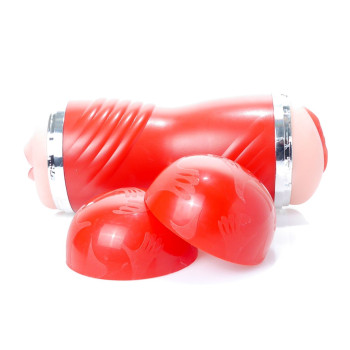 Мастурбатор із двома входами BOSS CLEO Double Delight 3.0, BS2600133