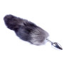 Анальная пробка ( размер S ) с хвостом Boss Series - Fox TAIL Black XXL, BS6400097