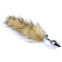 Анальная пробка ( размер S ) с хвостом Boss Series - Fox TAIL Brown XL, BS6400098