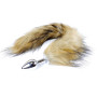 Анальная пробка ( размер S ) с хвостом Boss Series - Fox TAIL Brown XL, BS6400098