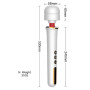Вибромассажер Boss Series - Massager Super Powerful USB Black 10 Function, BS2200012