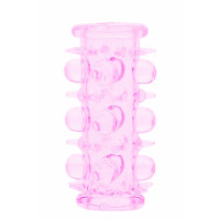Насадка стимулююча BOSS Stretchy Sleeve Pink, BS6700012