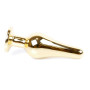 Анальная пробка Boss Series - Jewellery Gold BUTT PLUG Light Blue, BS6400067