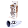Анальний затор Boss Series - Jewellery Silver BUTT PLUG Black, BS6400074