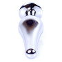 Анальная пробка Boss Series - Jewellery Silver BUTT PLUG Light Blue, BS6400076