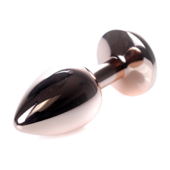 Анальная пробка Boss Series - Jewellery Red Gold PLUG Black S, BS6400111
