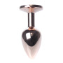 Анальная пробка Boss Series - Jewellery Red Gold PLUG Black S, BS6400111