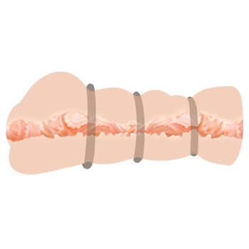 Мастурбатор-вагіна Crazy Bull - Pocket Pussy 3D Vagina, BM-009154H