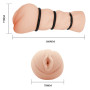 Мастурбатор-вагіна Crazy Bull - Pocket Pussy 3D Vagina, BM-009154H