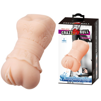 Мастурбатор вагіна CRAZY BULL- Realistic 3D VAGINA Water lubricant, BM-009202K