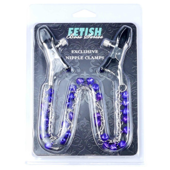 Затискачі для сосків Fetish Boss Series - №1 Exclusive Nipple Clamps, BS6100009
