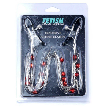 Затискачі для сосків Fetish Boss Series - №3 Exclusive Nipple Clamps, BS6100011