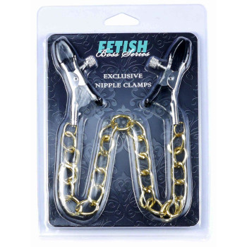 Зажимы для сосков Fetish Boss Series - №8 Exclusive Nipple Clamps, BS6100016
