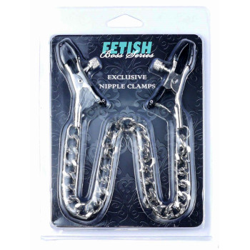 Затискачі для сосків Fetish Boss Series - №9 Exclusive Nipple Clamps, BS6100017