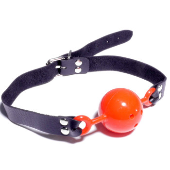 Кляп Fetish Boss Series - Ball Gag rubber Red 1, BS6100032