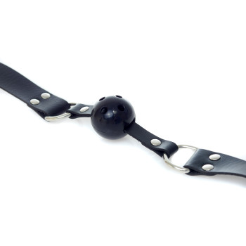 Кляп Fetish Boss Series - Ball Gag rubber Black 2, BS6100033