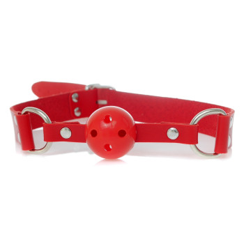Кляп Fetish Boss Series - Ball Gag rubber Red 2, BS6100034