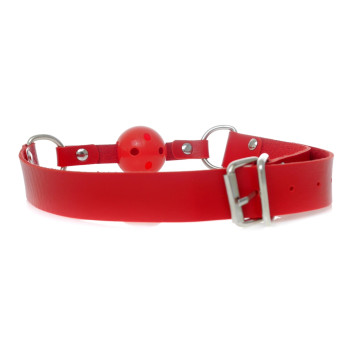 Кляп Fetish Boss Series - Ball Gag rubber Red 2, BS6100034