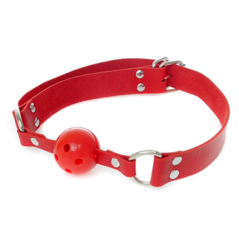 Кляп Fetish Boss Series - Ball Gag rubber Red 2, BS6100034