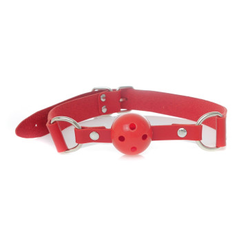 Кляп Fetish Boss Series - Ball Gag rubber Red 2, BS6100034