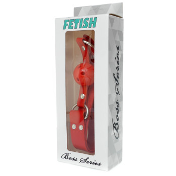Кляп Fetish Boss Series - Ball Gag rubber Red 2, BS6100034