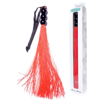 Силіконовий флогер ( довжина 26 см ) Fetish Boss Series - Silicone Whip Red 10", BS6100038