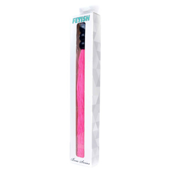 Силіконовий флогер ( довжина 26 см ) Fetish Boss Series - Silicone Whip Pink 10", BS6100040