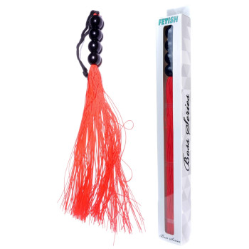 Силіконовий флогер ( длина 37 см ) Fetish Boss Series - Silicone Whip Red 14", BS6100041
