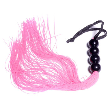 Силіконовий флогер ( длина 37 см ) Fetish Boss Series - Silicone Whip Pink 14", BS6100043
