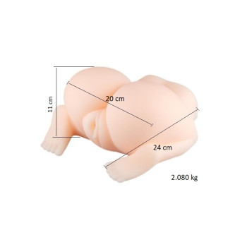 Мастурбатор вагіна та анус Pussy & Ass 04, BS2600180