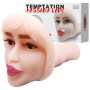 Мастурбатор ротик с вибростимуляцией BAILE - TEMPTATION PASSION LADY Vibration, BM-009183