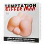 Мастурбатор анус з вібрацією та з мошонкою BAILE - TEMPTATION BIGGER MAN Vibration, BM-009191