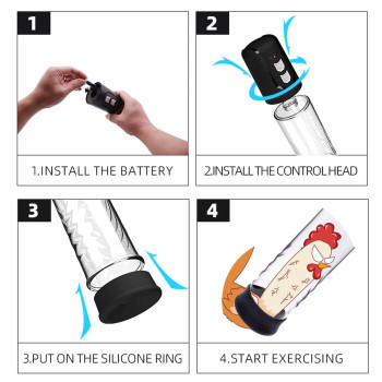 Автоматическая помпа Boss Series: PENIS PUMP THE BEST ENLARGEMENT SYSTEM, BS6000048