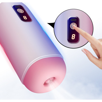 Автоматичний мастурбатор FOX - USB Rechargeable, 8 vibration functions, BS6300068