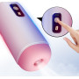 Автоматичний мастурбатор FOX - USB Rechargeable, 8 vibration functions, BS6300068